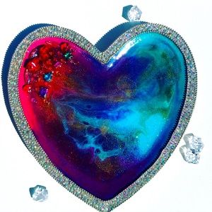 Tray: jewelry holder, trinket tray, decor, luxury